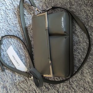 Calvin Klein bag, grey, small